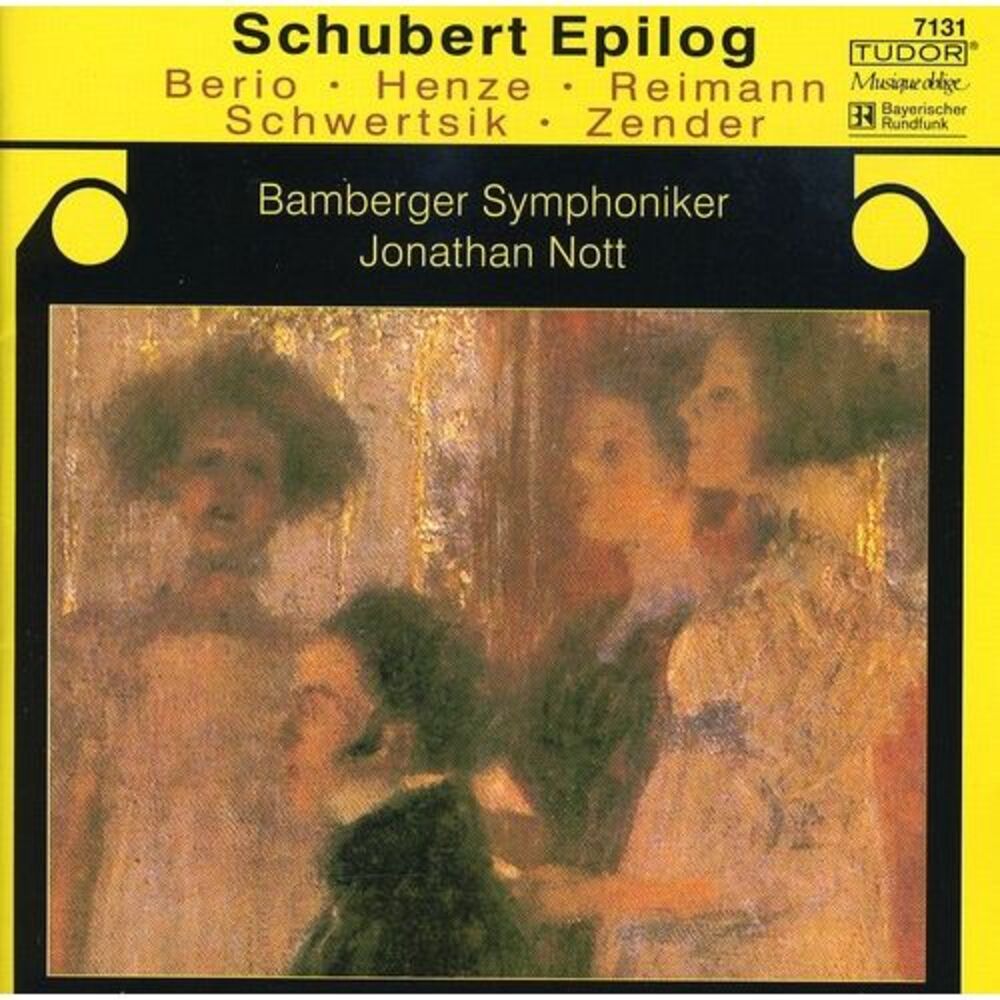 Jonathan Nott - Schubert Epilog  CD